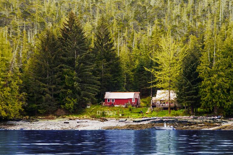 Cabins In Wilderness Photography By Darryl Brooks Saatchi Art