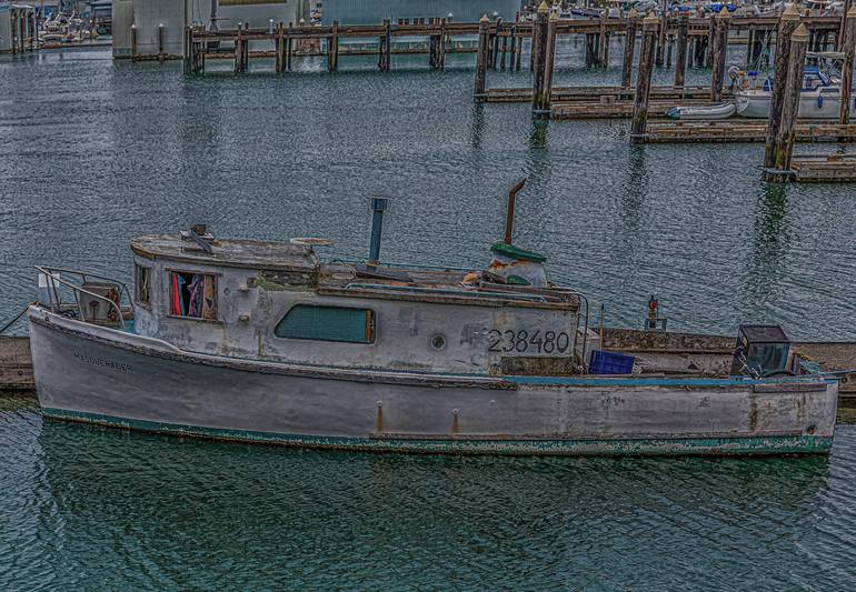 Old Wooden Fishing Boat Photograph by Darryl Brooks - Pixels