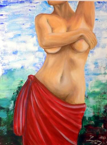 Original Fine Art Nude Paintings by Nick Ercsei