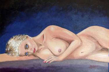 Original Portraiture Erotic Paintings by Nick Ercsei