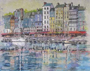 Honfleur Harbour, France thumb