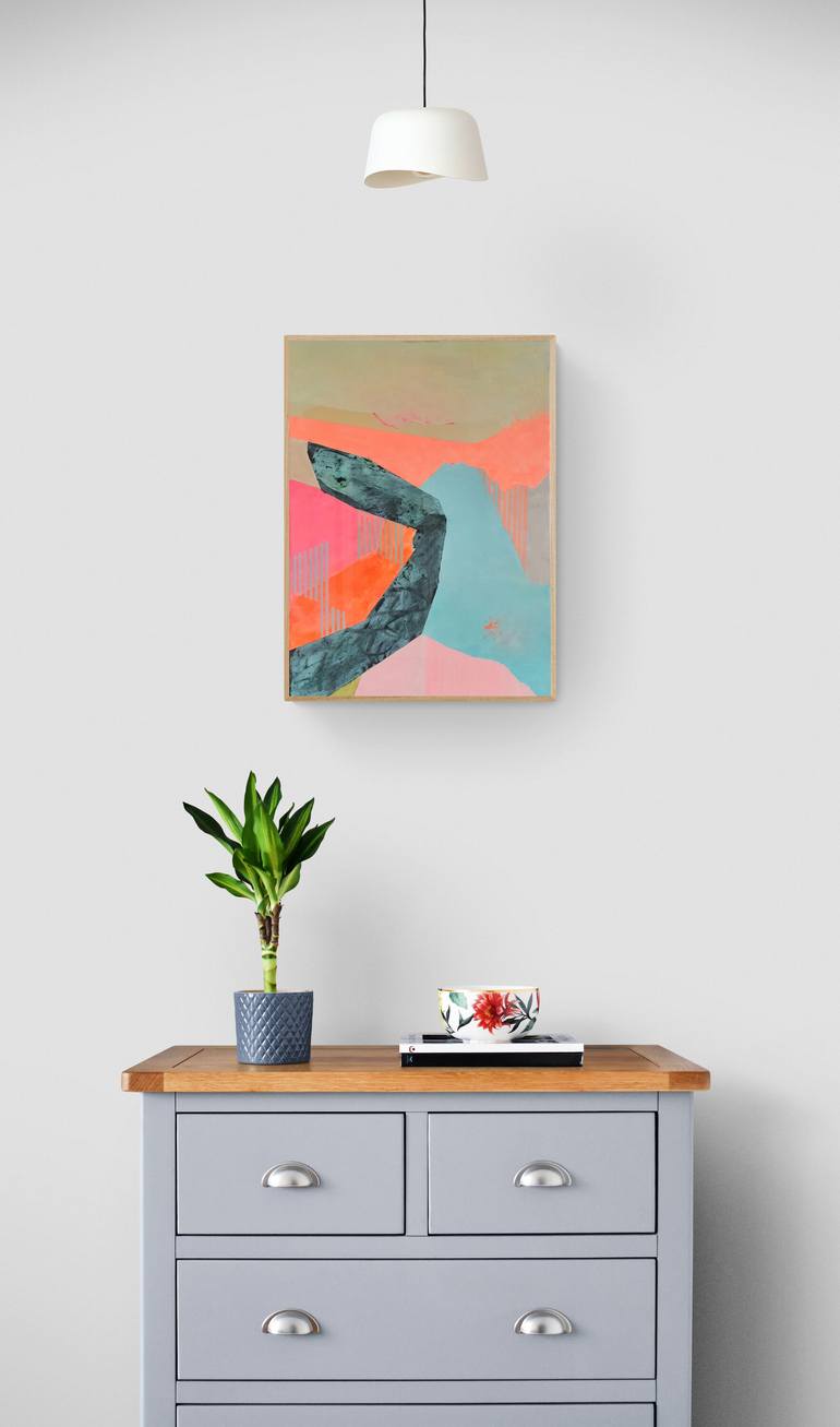 Original Abstract Painting by Eva Leskova