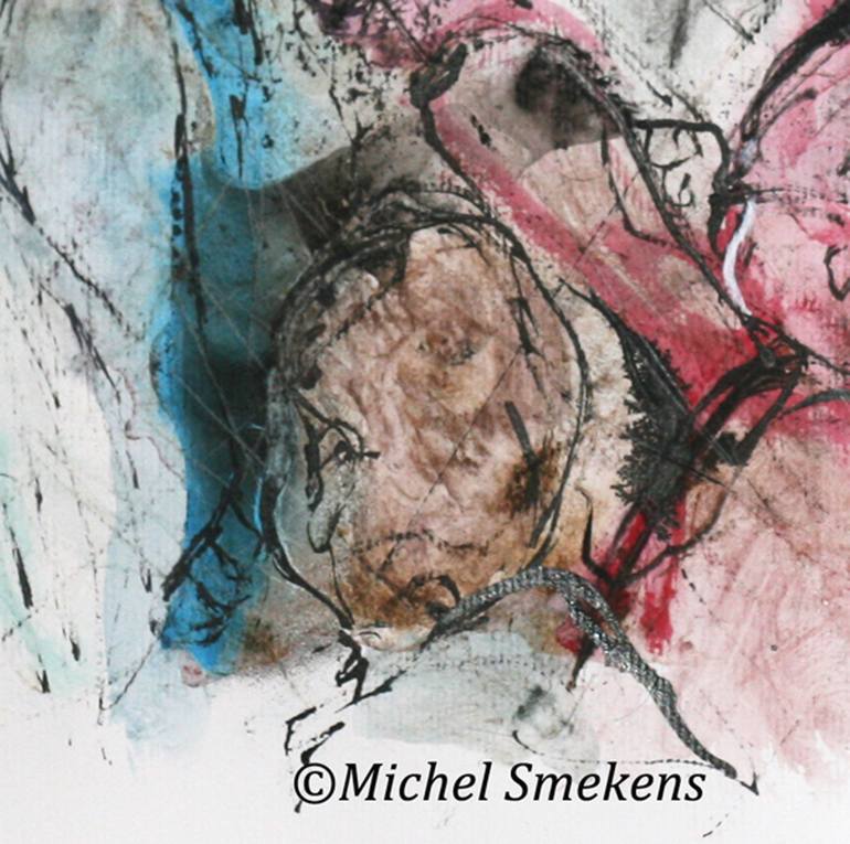 Original Expressionism Culture Drawing by Michel Smekens