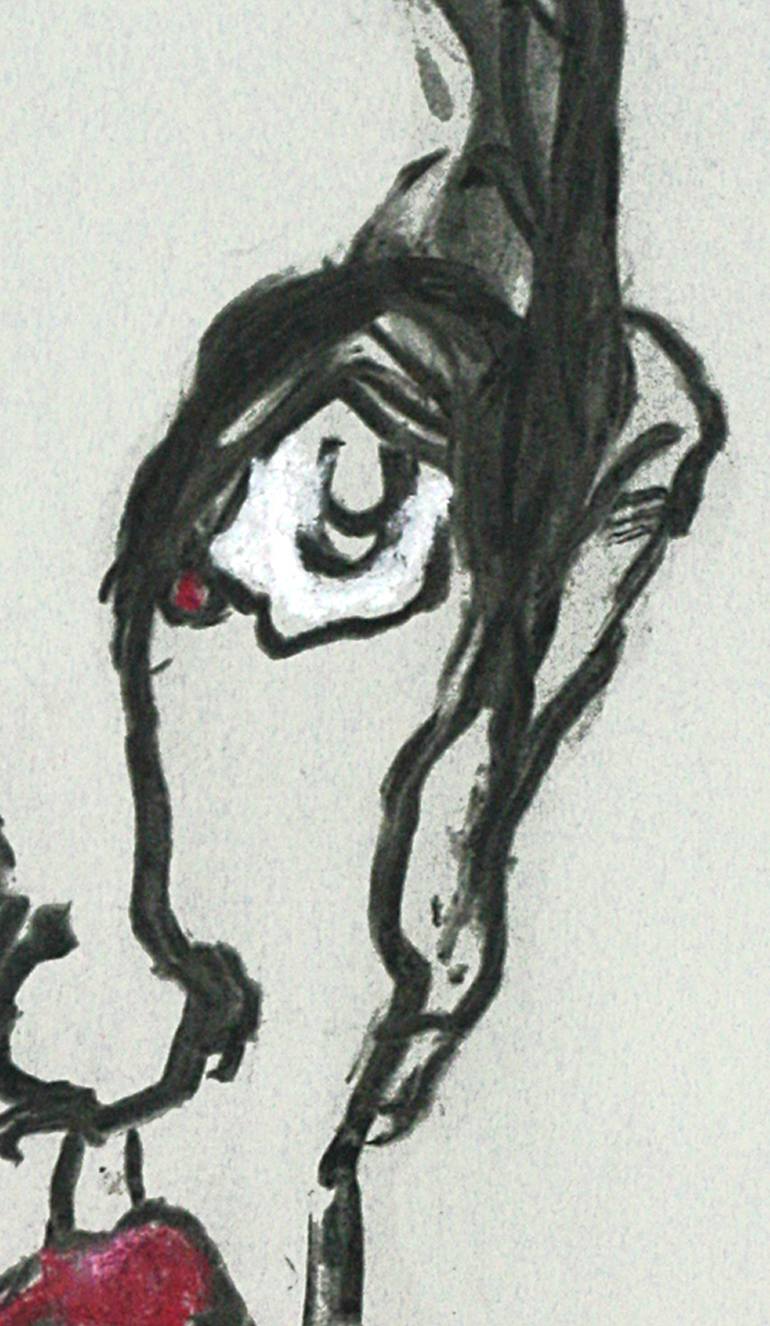 Original Expressionism Other Drawing by Michel Smekens
