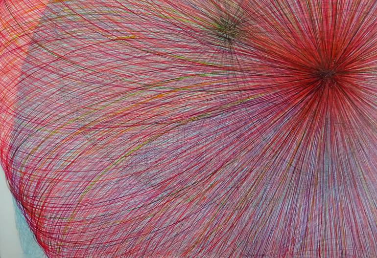 Original Abstract Drawing by Hyo Jeong Nam