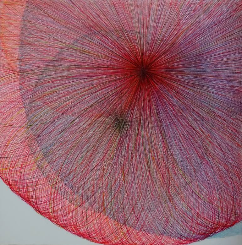 Original Abstract Drawing by Hyo Jeong Nam