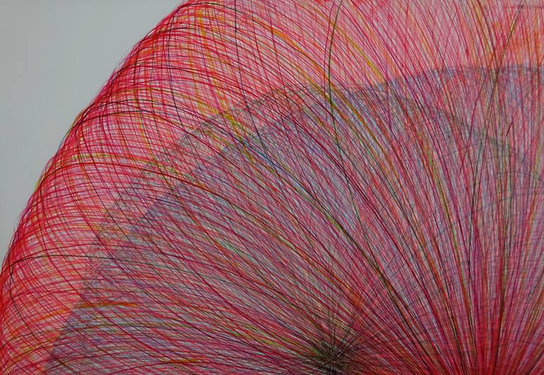 Original Abstract Drawing by Hyo Jeong Nam