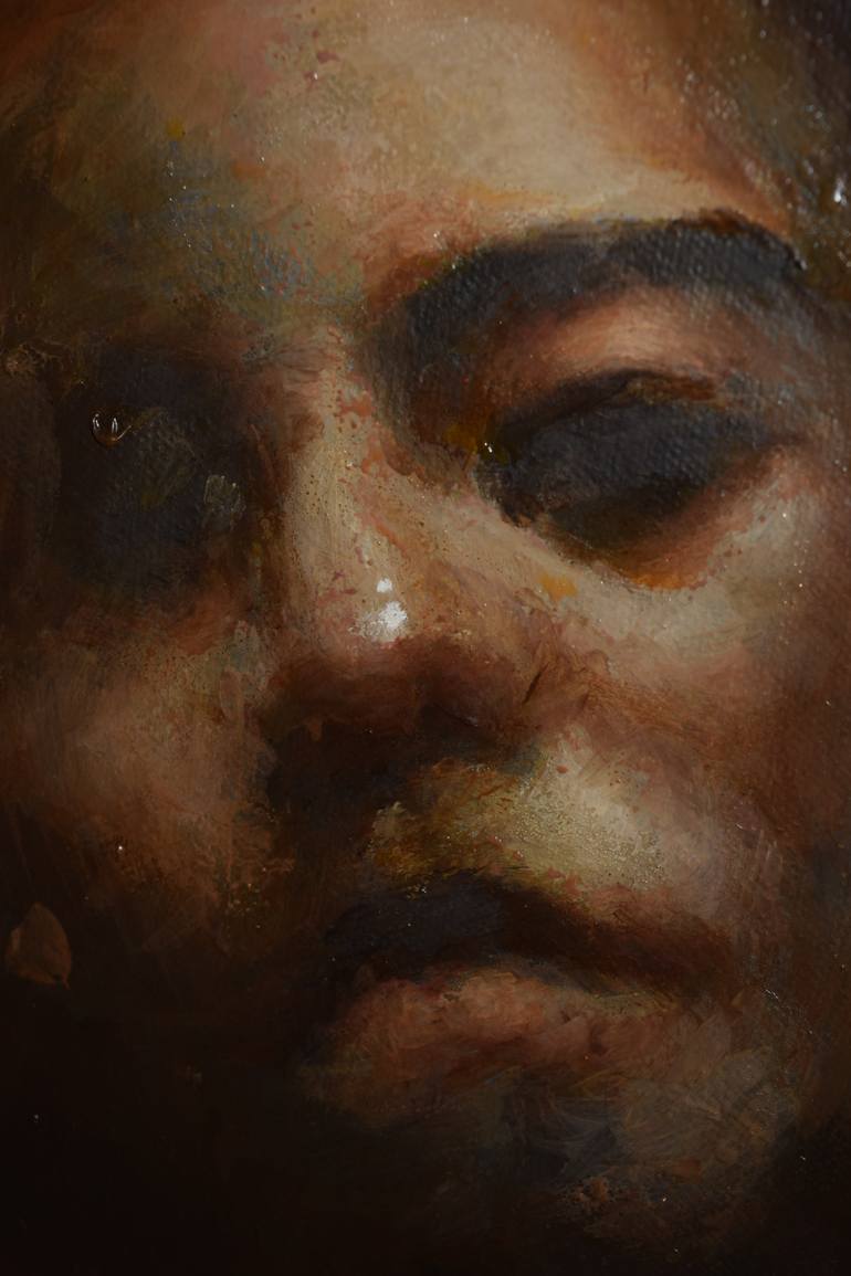 Original Conceptual People Painting by Lara Kavanagh