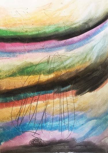 Original Abstract Drawings by Elena Mary Siff