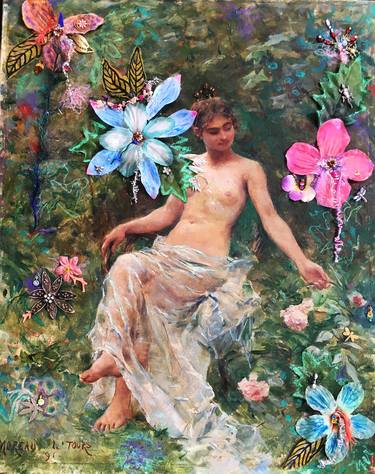 Original Figurative Nude Paintings by Elena Mary Siff