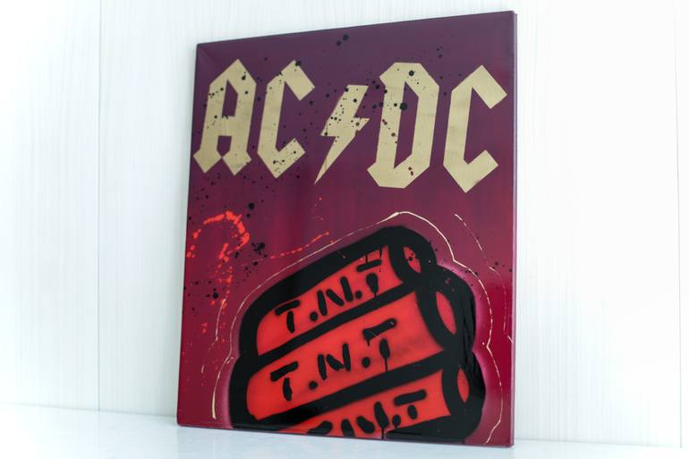 Original Pop Art Graffiti Painting by Nikita Bobrow