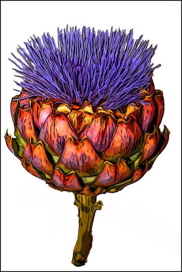 Original Floral Printmaking by Nick de Rothschild