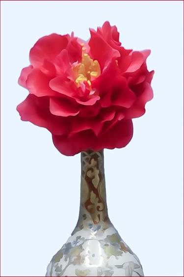 Original Conceptual Floral Printmaking by Nick de Rothschild