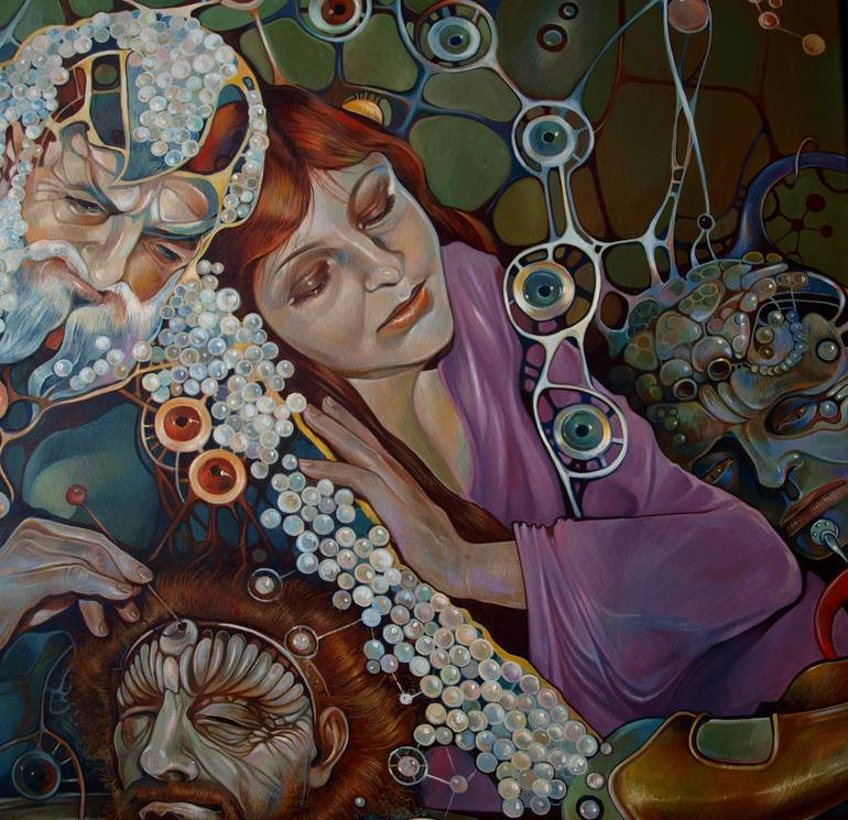 Original Conceptual Other Painting by Konstiantyn Amelinn