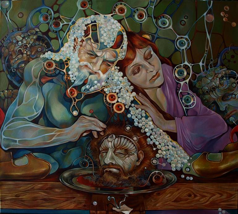 Original Conceptual Other Painting by Konstiantyn Amelinn