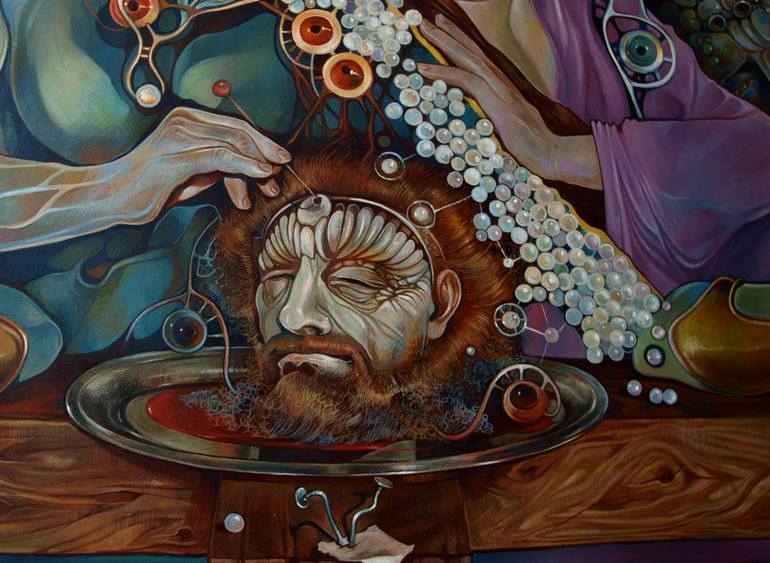 Original Conceptual Other Painting by Konstiantyn Amelinn