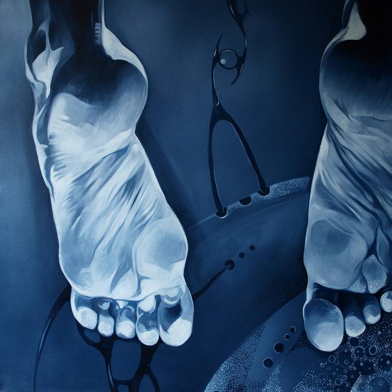 Original Conceptual Performing Arts Painting by Konstiantyn Amelinn