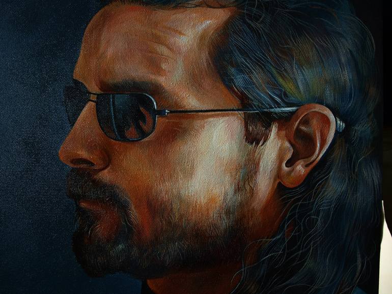 Original Figurative People Painting by Konstiantyn Amelinn