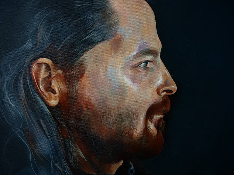 Original Figurative People Painting by Konstiantyn Amelinn