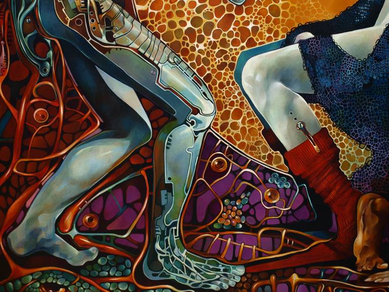 Original Figurative Performing Arts Painting by Konstiantyn Amelinn