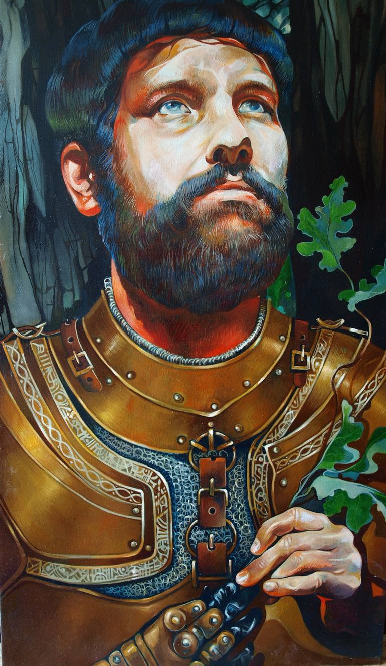 Original Other People Painting by Konstiantyn Amelinn