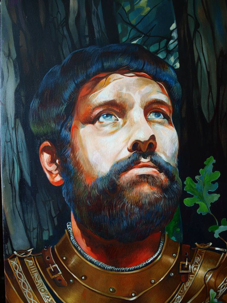 Original Other People Painting by Konstiantyn Amelinn