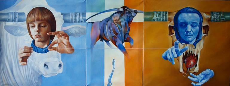 Original Modernism Other Painting by Konstiantyn Amelinn