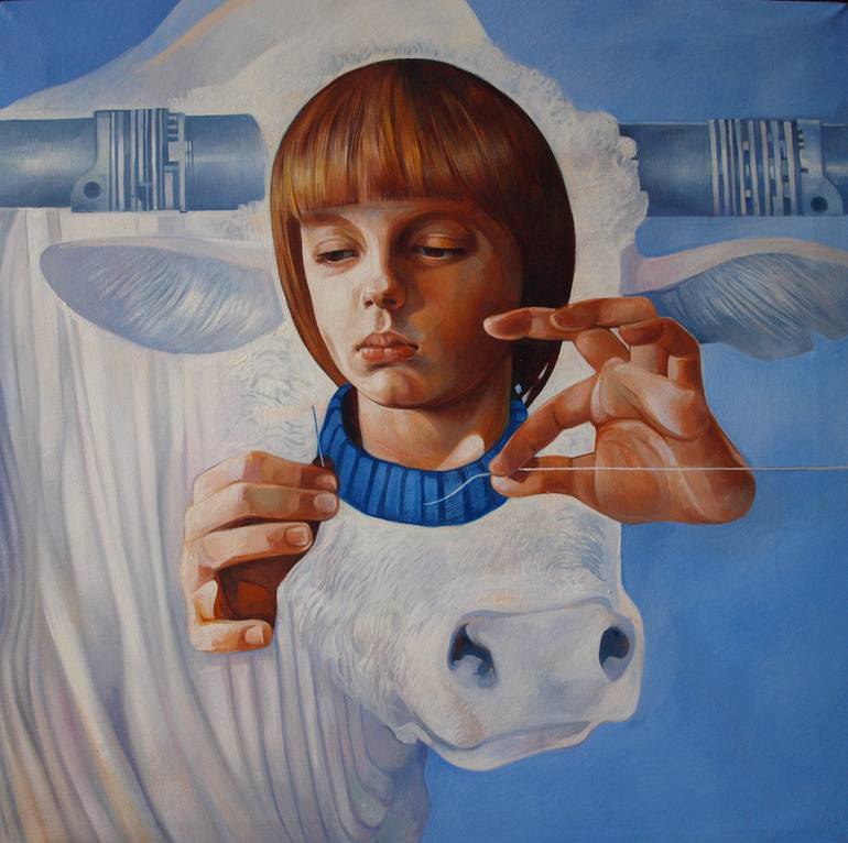Original Modernism Other Painting by Konstiantyn Amelinn
