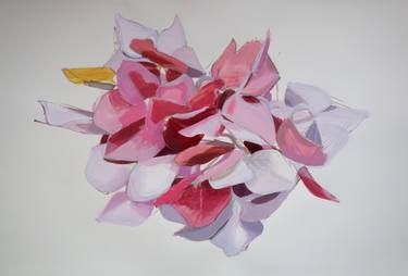 Pink Hydrangea study thumb