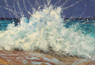 Original Fine Art Seascape Paintings by Irini Karpikioti