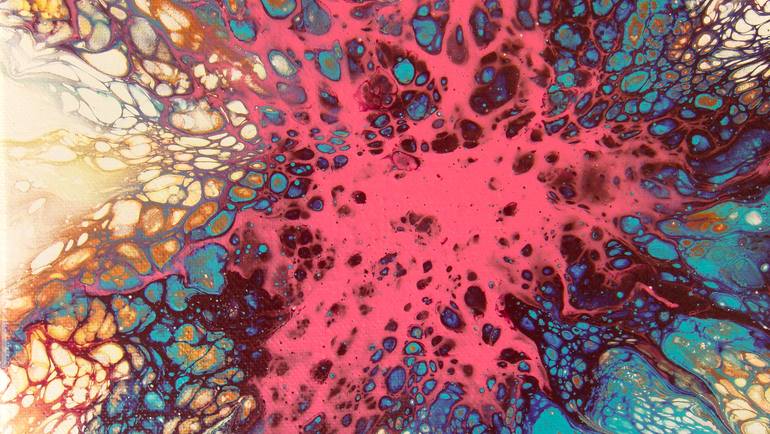 Original Abstract Painting by Irini Karpikioti