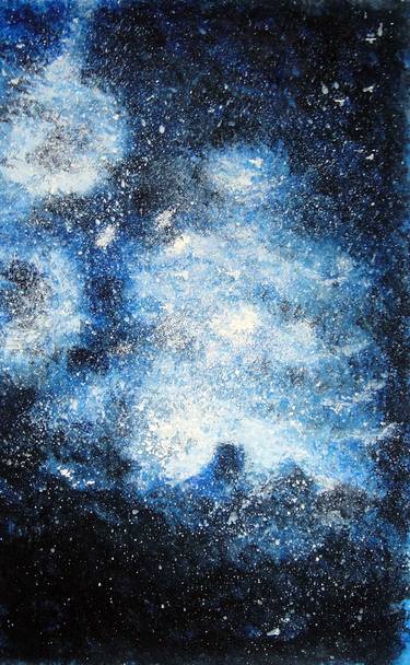 Print of Abstract Outer Space Paintings by Ann Supan