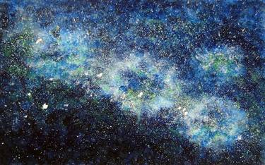Print of Abstract Outer Space Paintings by Ann Supan