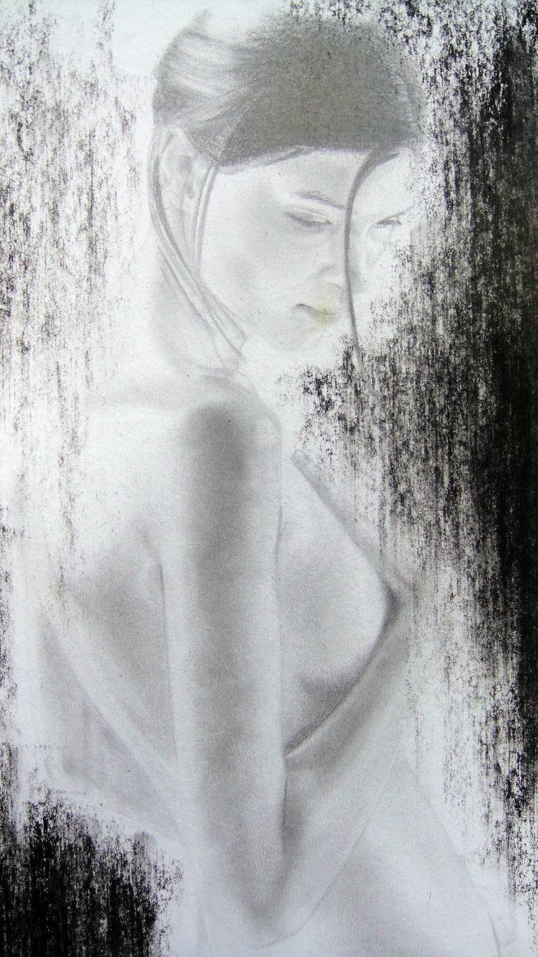 Original Figurative Body Drawing by Ann Supan