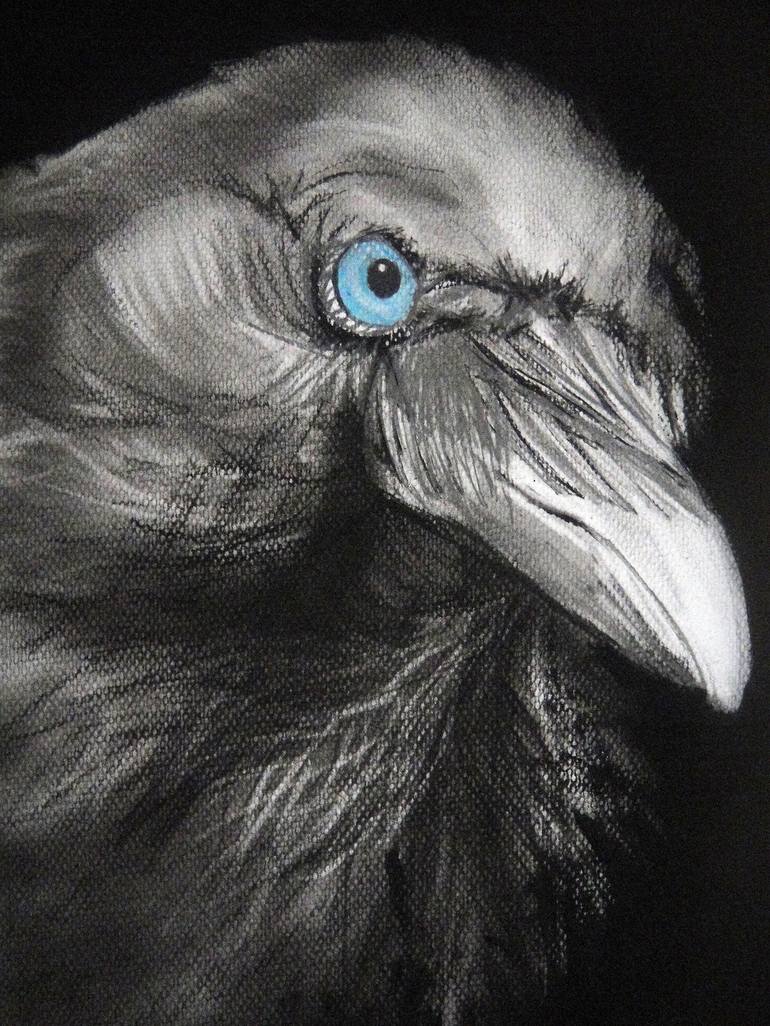 Original Fine Art Animal Drawing by Ann Supan