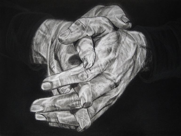 Original Documentary People Drawing by Ann Supan