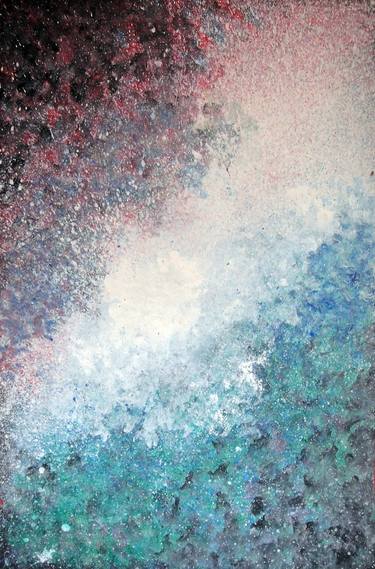 Print of Abstract Expressionism Outer Space Paintings by Ann Supan