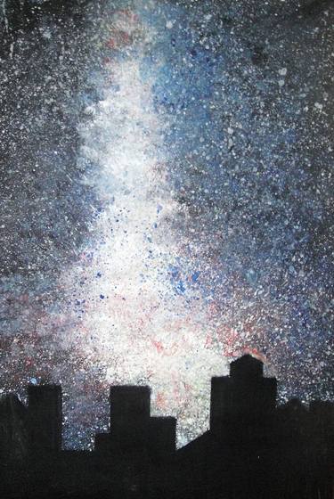 Print of Outer Space Paintings by Ann Supan