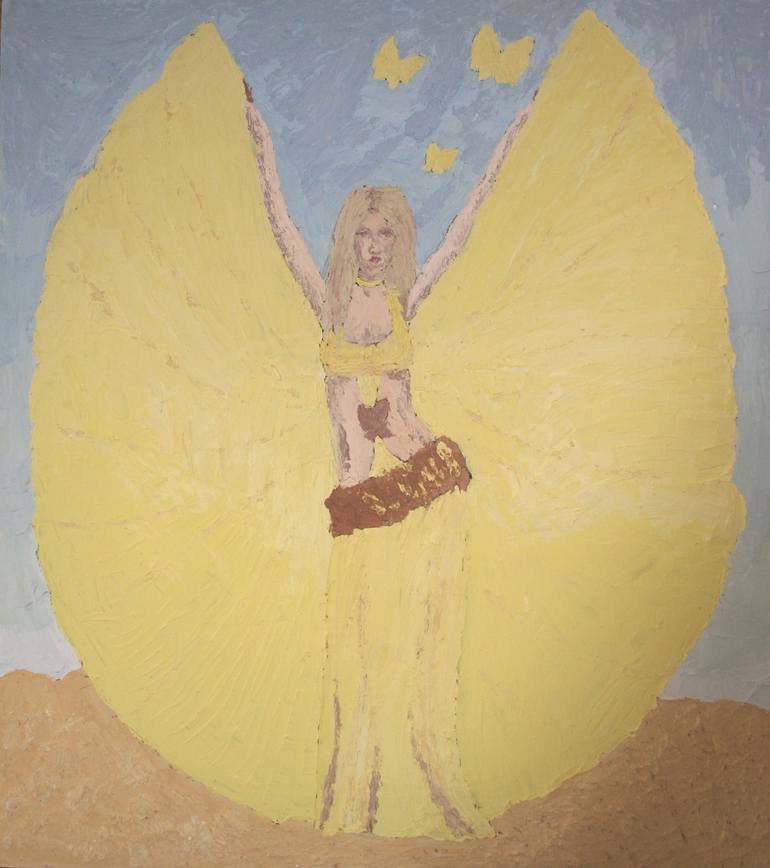 Original Expressionism Pop Culture/Celebrity Painting by Alex Cher