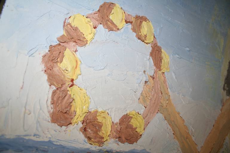 Original Expressionism Women Painting by Alex Cher