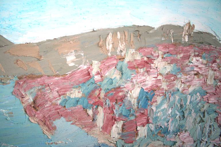 Original Expressionism Seascape Painting by Alex Cher