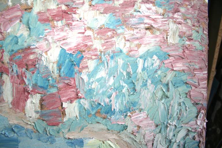 Original Expressionism Seascape Painting by Alex Cher