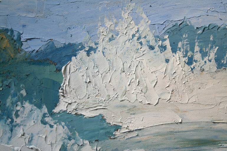 Original Abstract Expressionism Nature Painting by Alex Cher