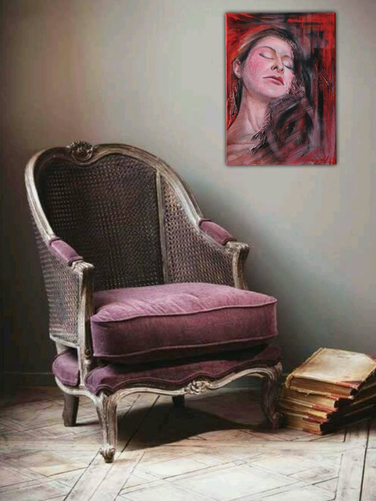 Original Figurative People Drawing by Nicoleta Cimpeanu
