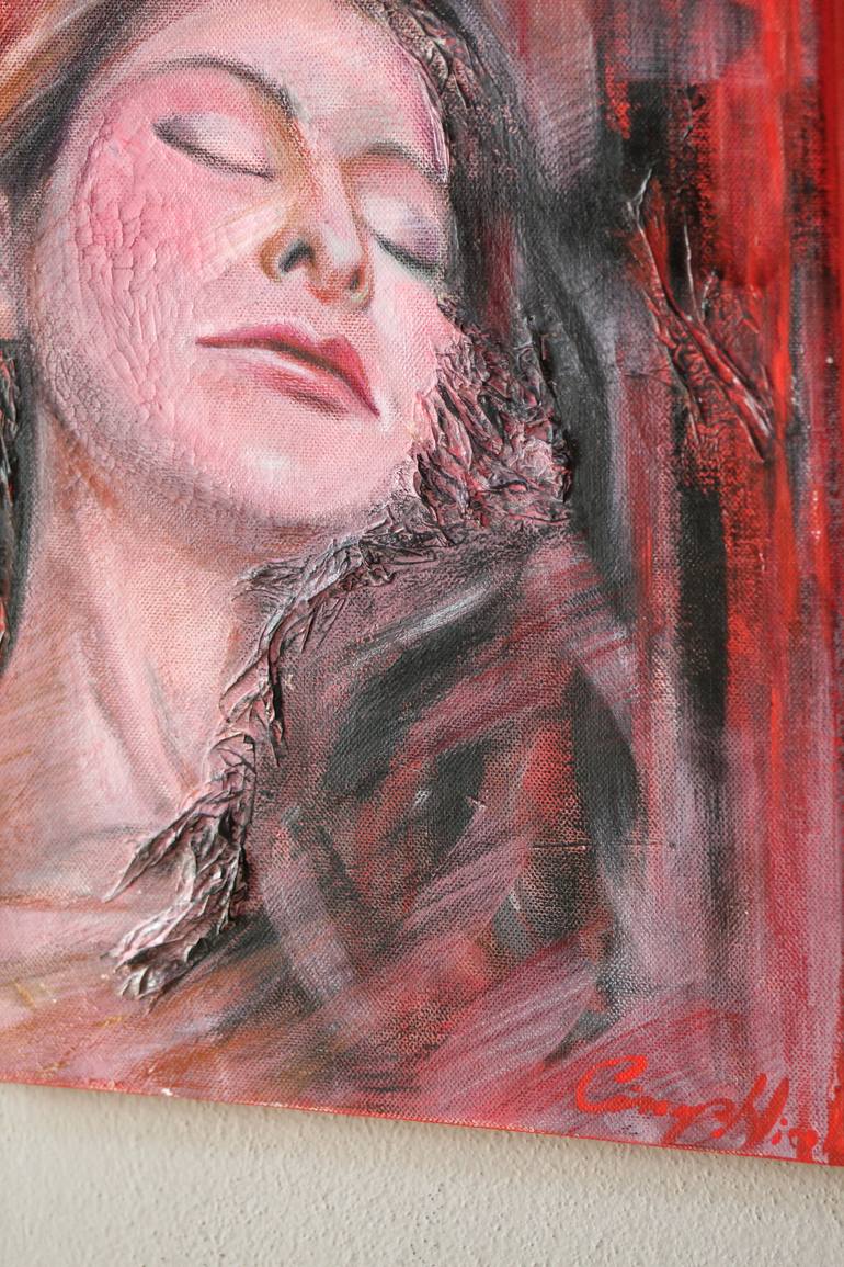 Original Figurative People Drawing by Nicoleta Cimpeanu