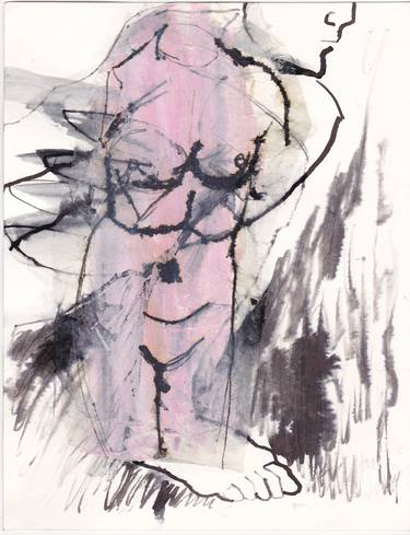 Print of Expressionism Body Collage by Elisabetta Riganti