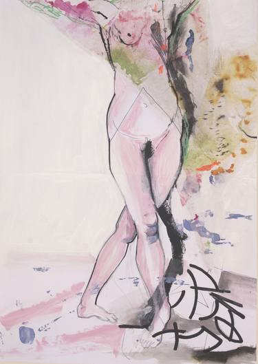 Print of Body Collage by Elisabetta Riganti