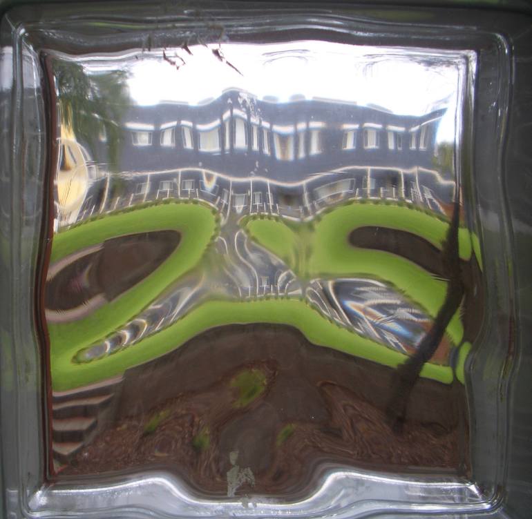 Original Conceptual Landscape Mixed Media by Ron Rowe