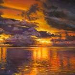 Huahini Sunset #5 by John Kelly