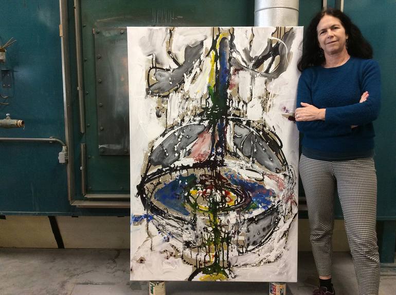 Original Expressionism Other Painting by Sylvia Thijssen